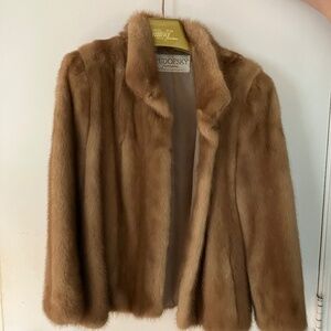 Mink fur coat